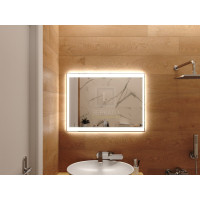 Зеркало для ванной с подсветкой Инворио 190х80 см